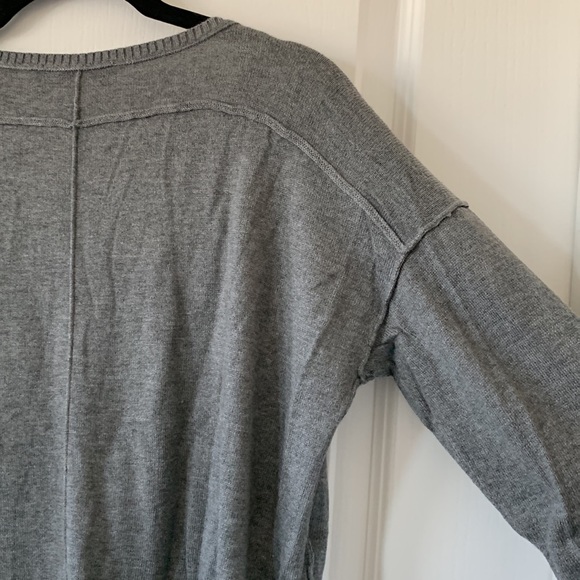 NWT LOFT Drop Shoulder High-Low Knit Sweater - Picture 12 of 15